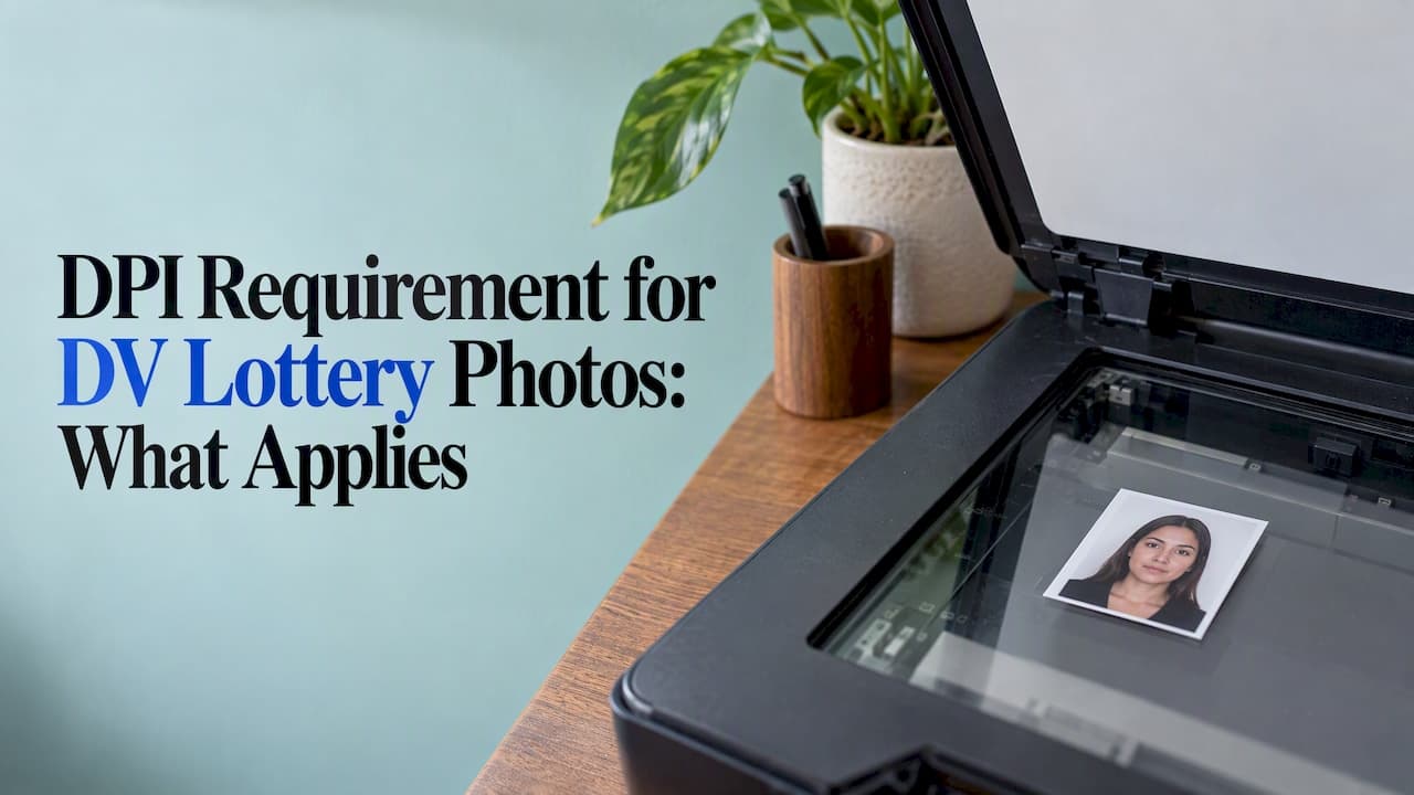 DPI Requirement for DV Lottery Photos: What Applies